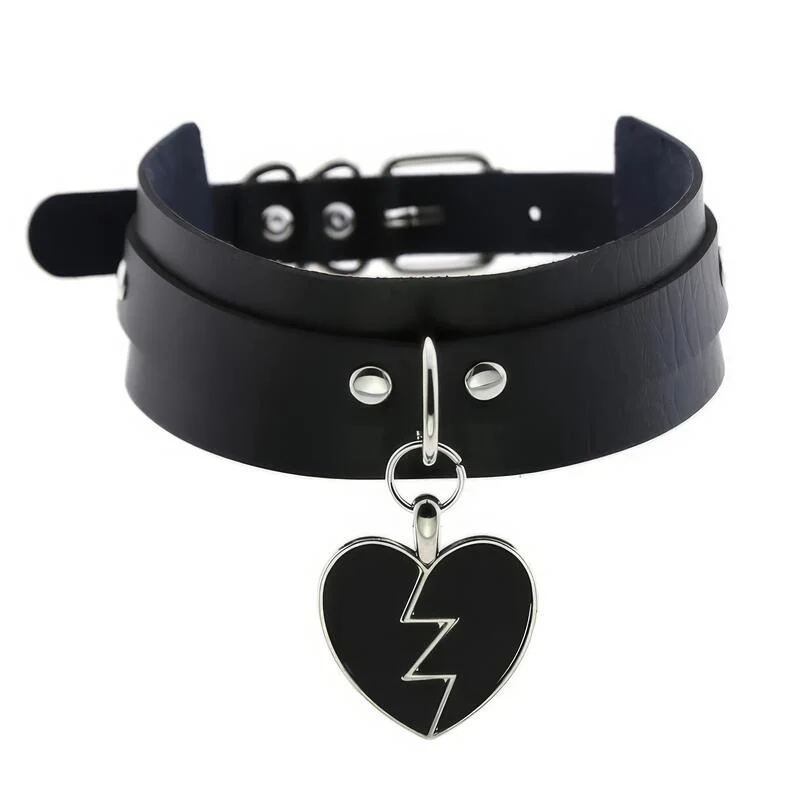BDSM Halsband mit Herz