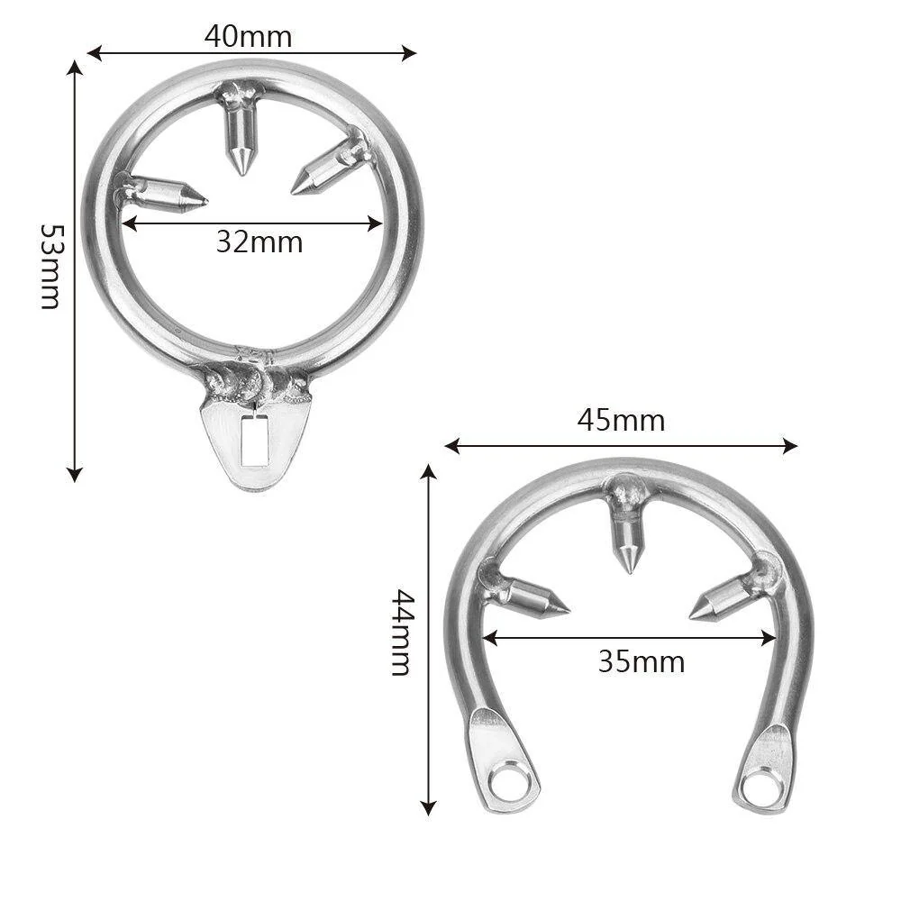 Cockring - Stachelring für Keuschheitskäfig Modell A - Image 2