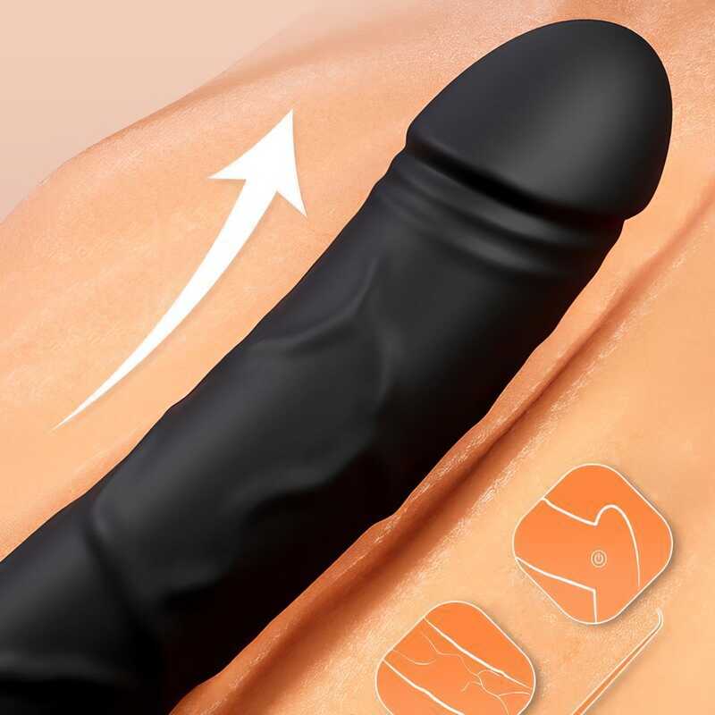 Doppelter Realistischer Vibrierender Umschnalldildo - Image 5