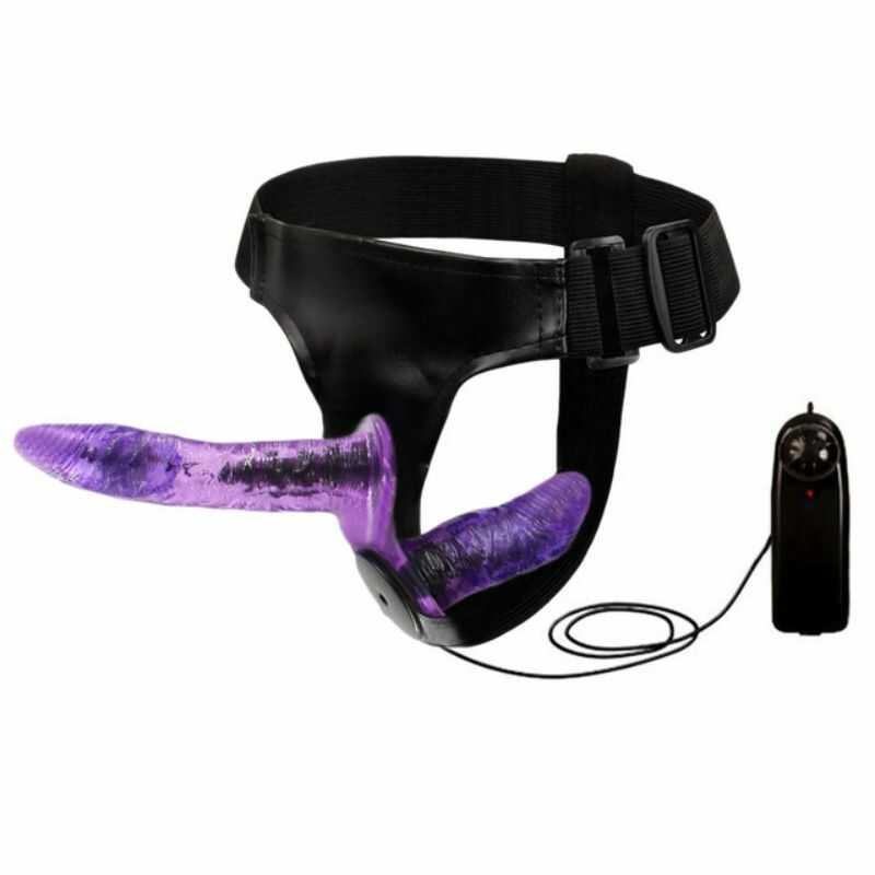 Doppelter Vibrierender Umschnalldildo - Image 7