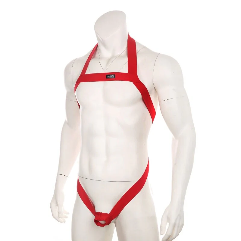 Elastischer Ganzkörpergurt für Penis und Hoden - Image 5