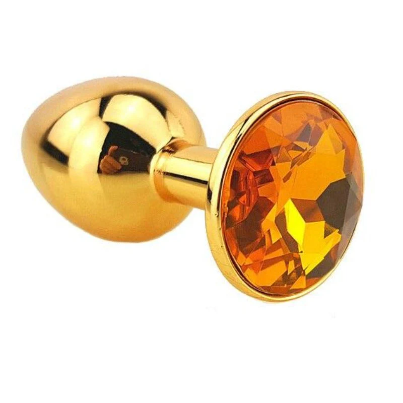 Goldener Analplug