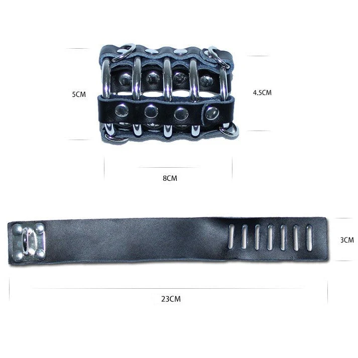 Keuschheitskäfig aus Leder  L’Arsenal - Image 3