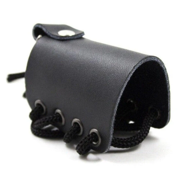 Keuschheitskäfig Aus Leder Spitze