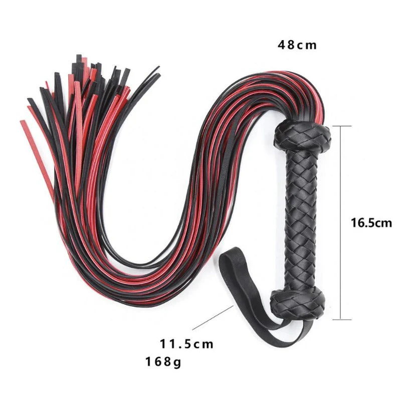 Bdsm Peitsche Rot und Schwarz - Image 5