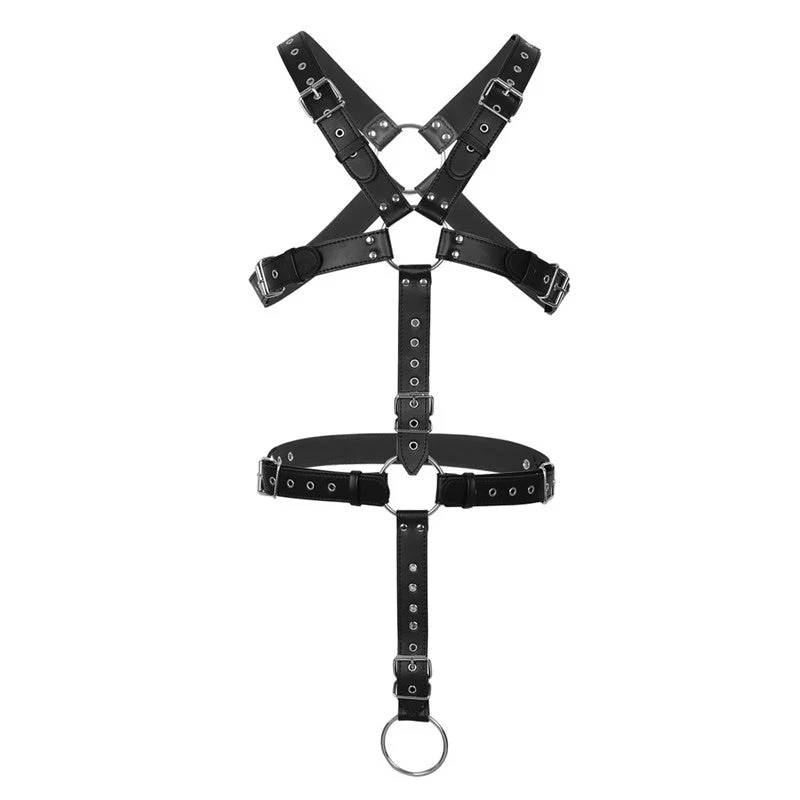 Leder bondage harness Für Herren - Image 4