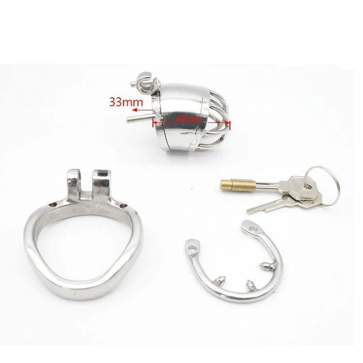 Metall-Keuschheits-Käfig für Männer - BX 200 S - Image 7