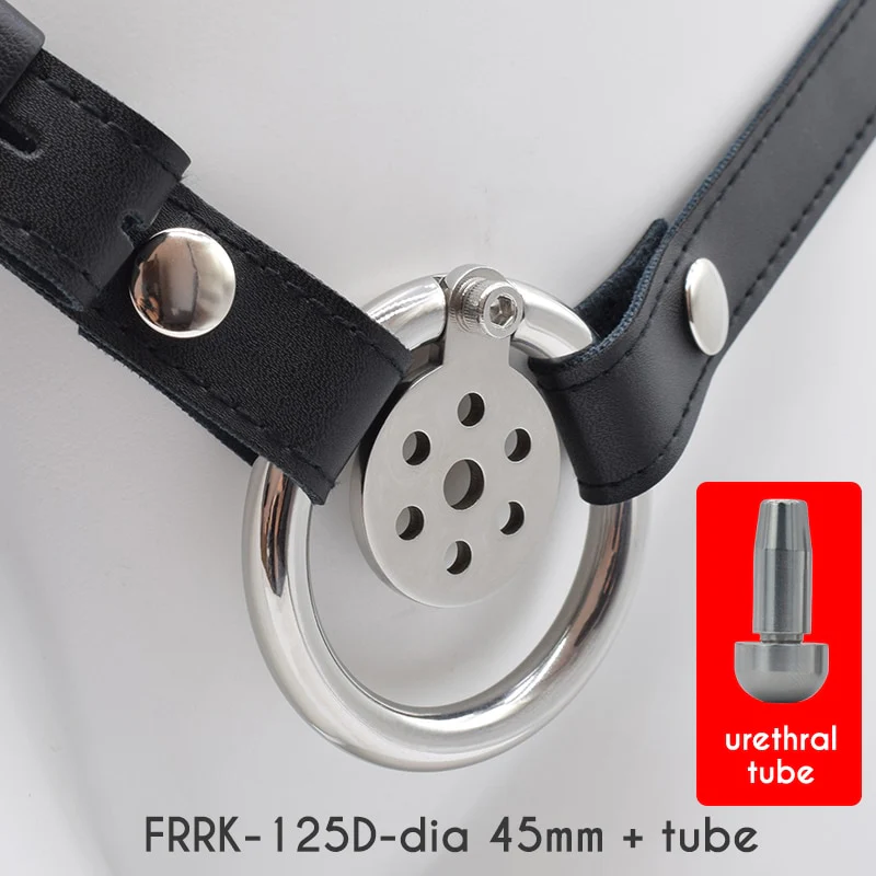 Nano-Metall-Keuschheitskäfig mit Harnröhren-Plug - Image 7