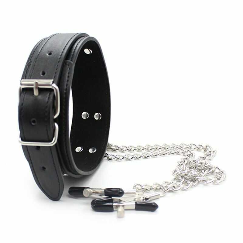 Nippelklemmen Mit Halsband BDSM - Image 3