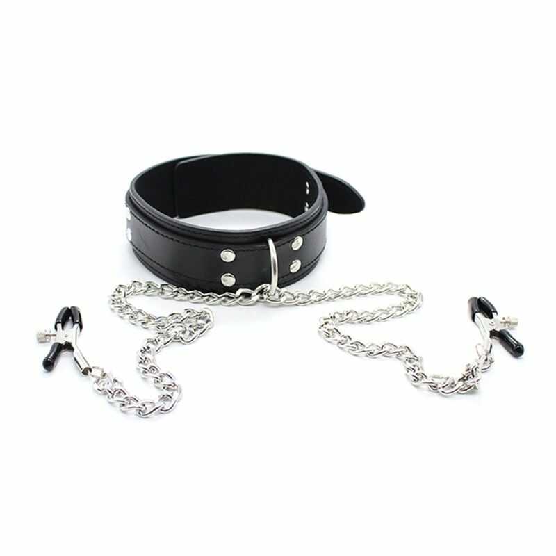 Nippelklemmen Mit Halsband BDSM - Image 4