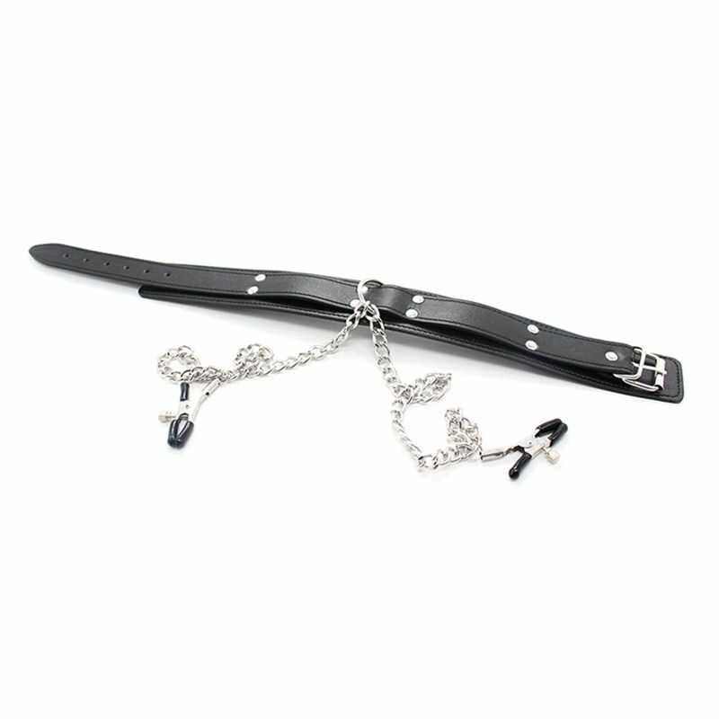 Nippelklemmen Mit Halsband BDSM - Image 5