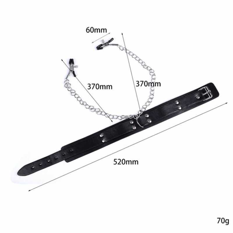 Nippelklemmen Mit Halsband BDSM - Image 6