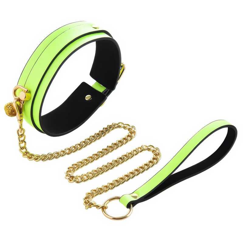 Phosphoreszierendes Leinen halsband BDSM - Image 2