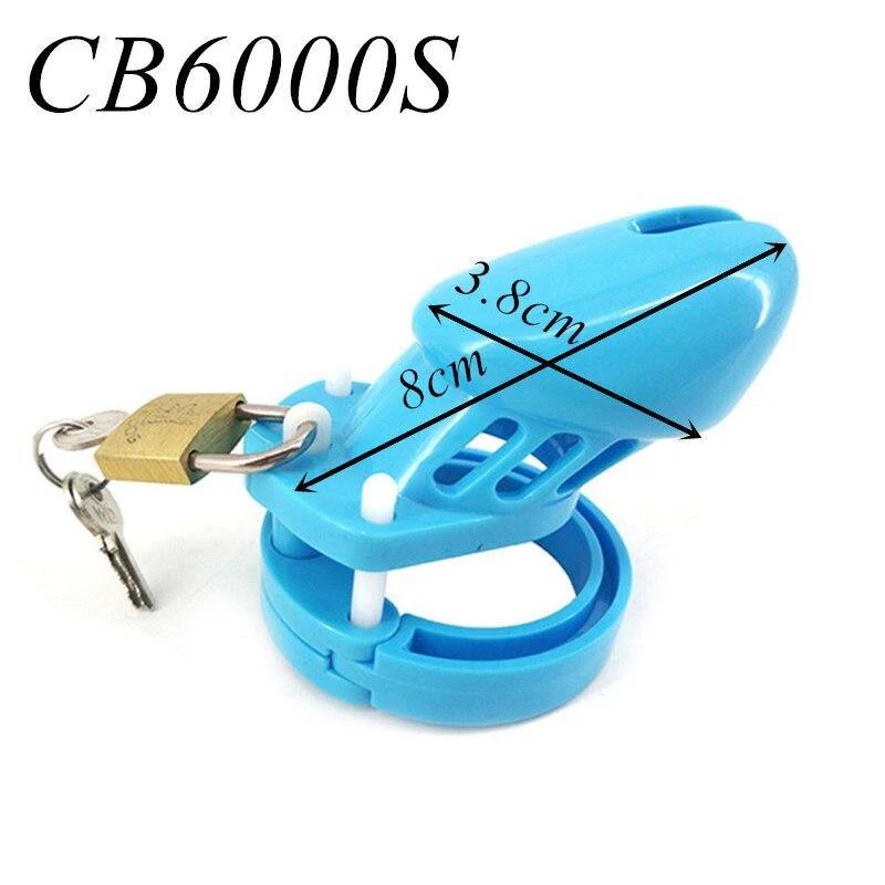 Plastik Peniskäfig Mann - GB6000 hellblau - Image 3