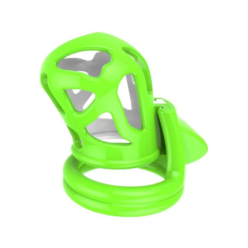 Plastik Peniskäfig Mann 3D printed - Red thunder Green - Image 2