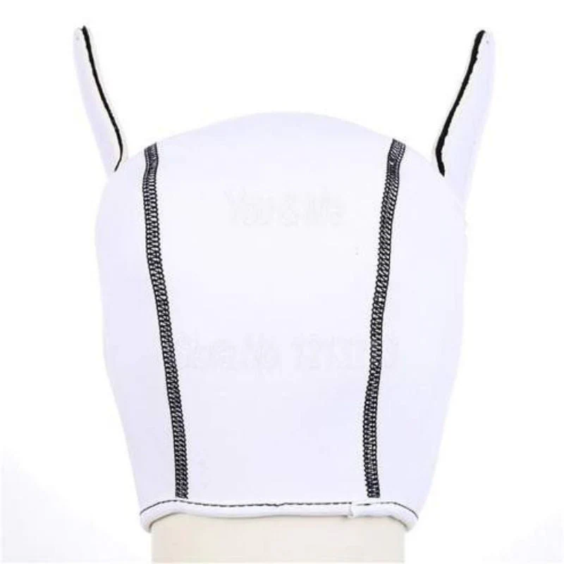 Weiße Hundebdsmmaske BDSM - Image 2